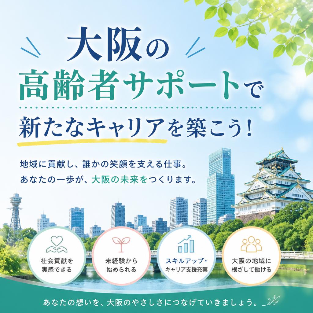 大阪の高齢者サポートで新たなキャリアを築こう！
